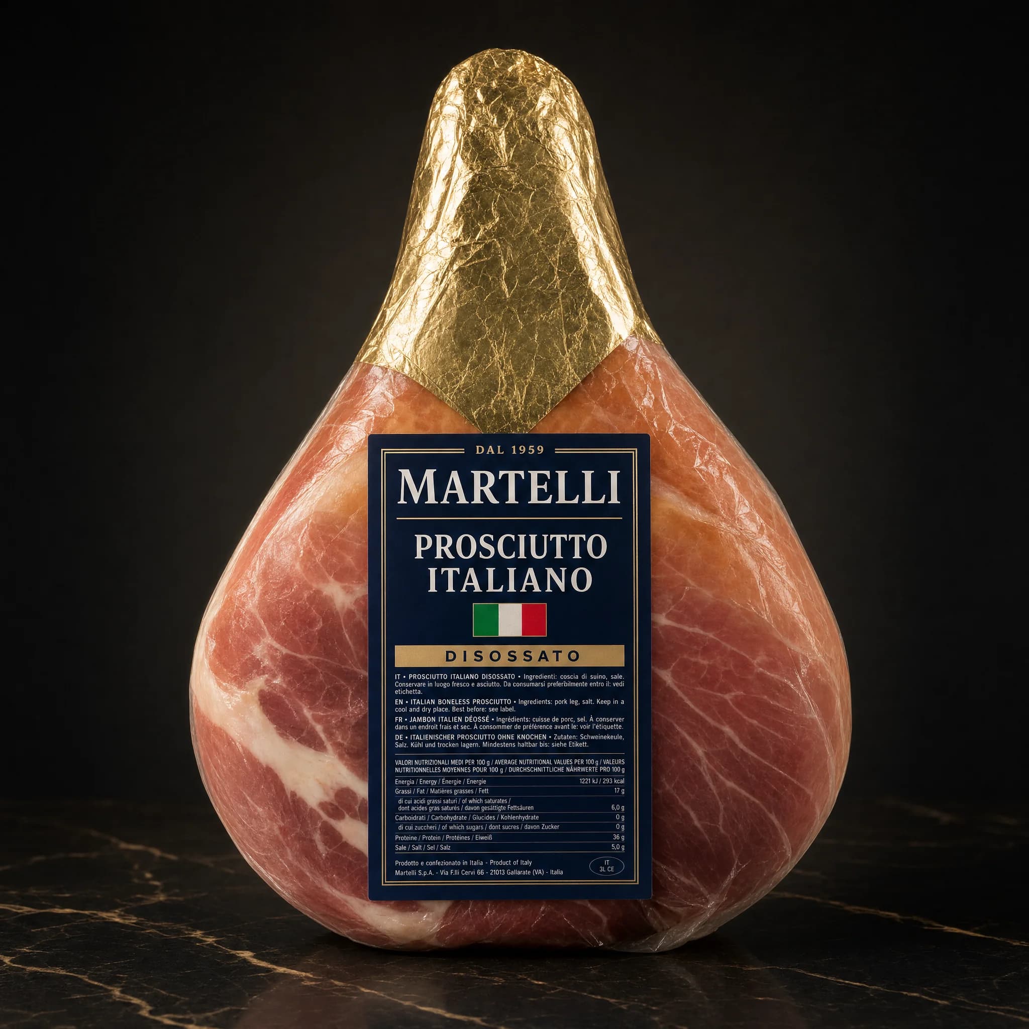Martelli Boneless Prosciutto Italiano