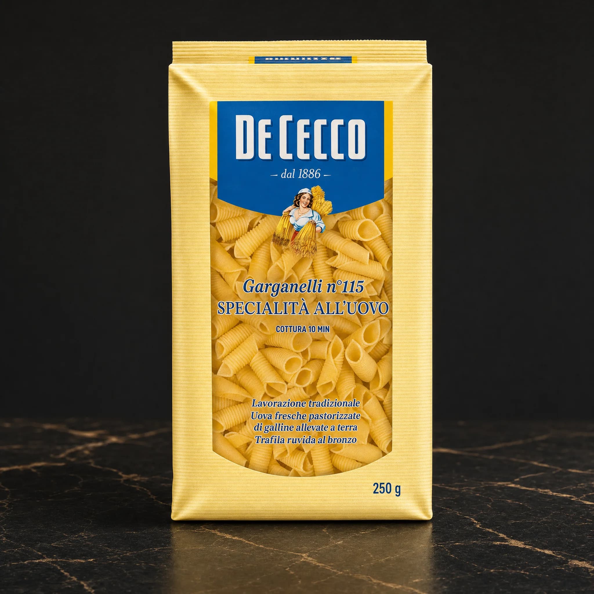De Cecco Garganelli Egg Noodles