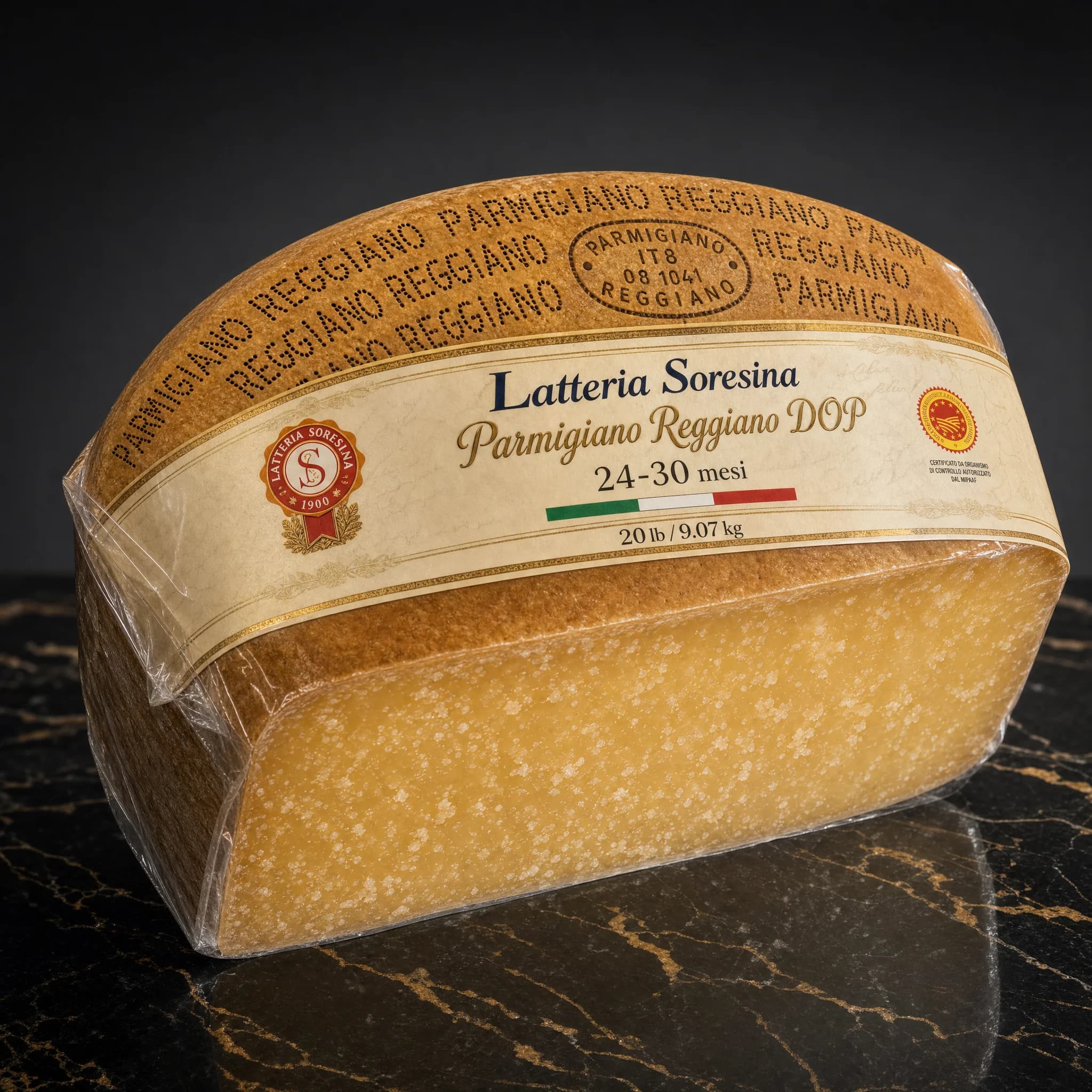 Latteria Soresina Parmigiano Reggiano 1/4 Cut