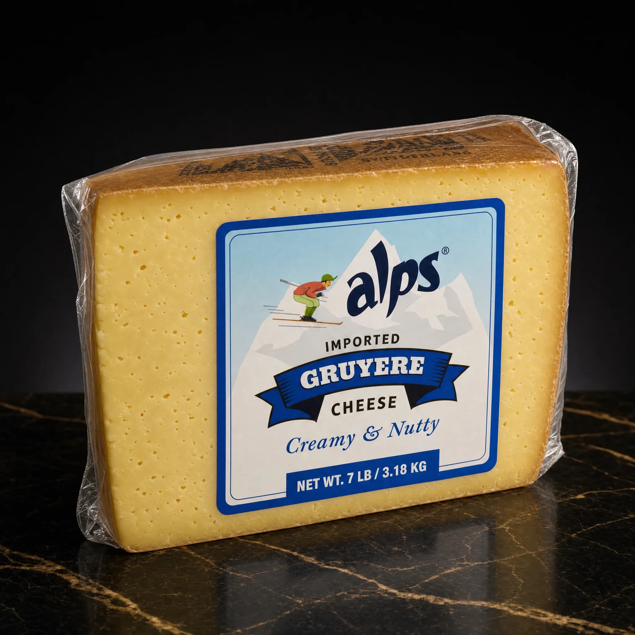 Alps Gruyere Natural Swiss