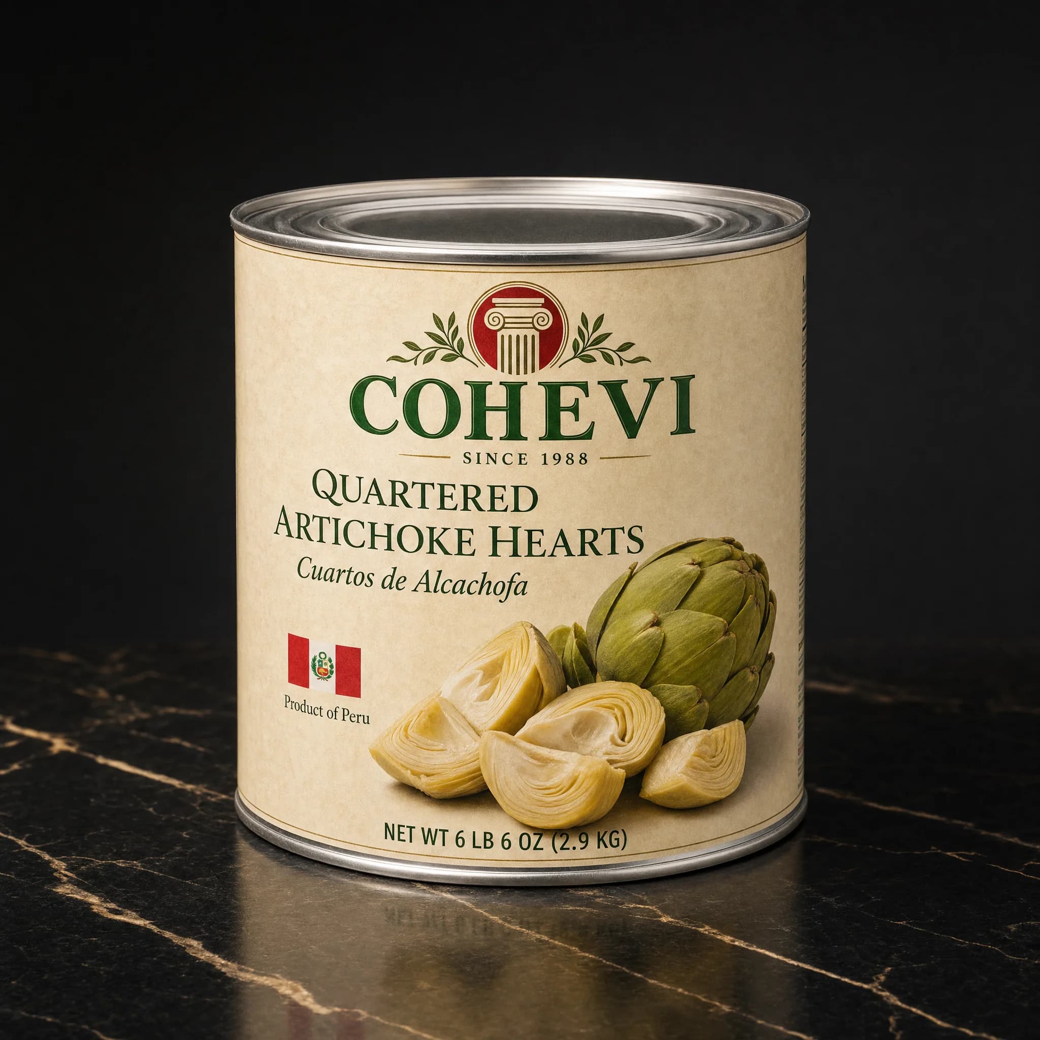 Cohevi Artichokes Quarters